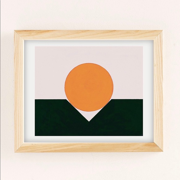 Urban Outfitters Other - New Urban Outfitters Framed Minimalist Art Print